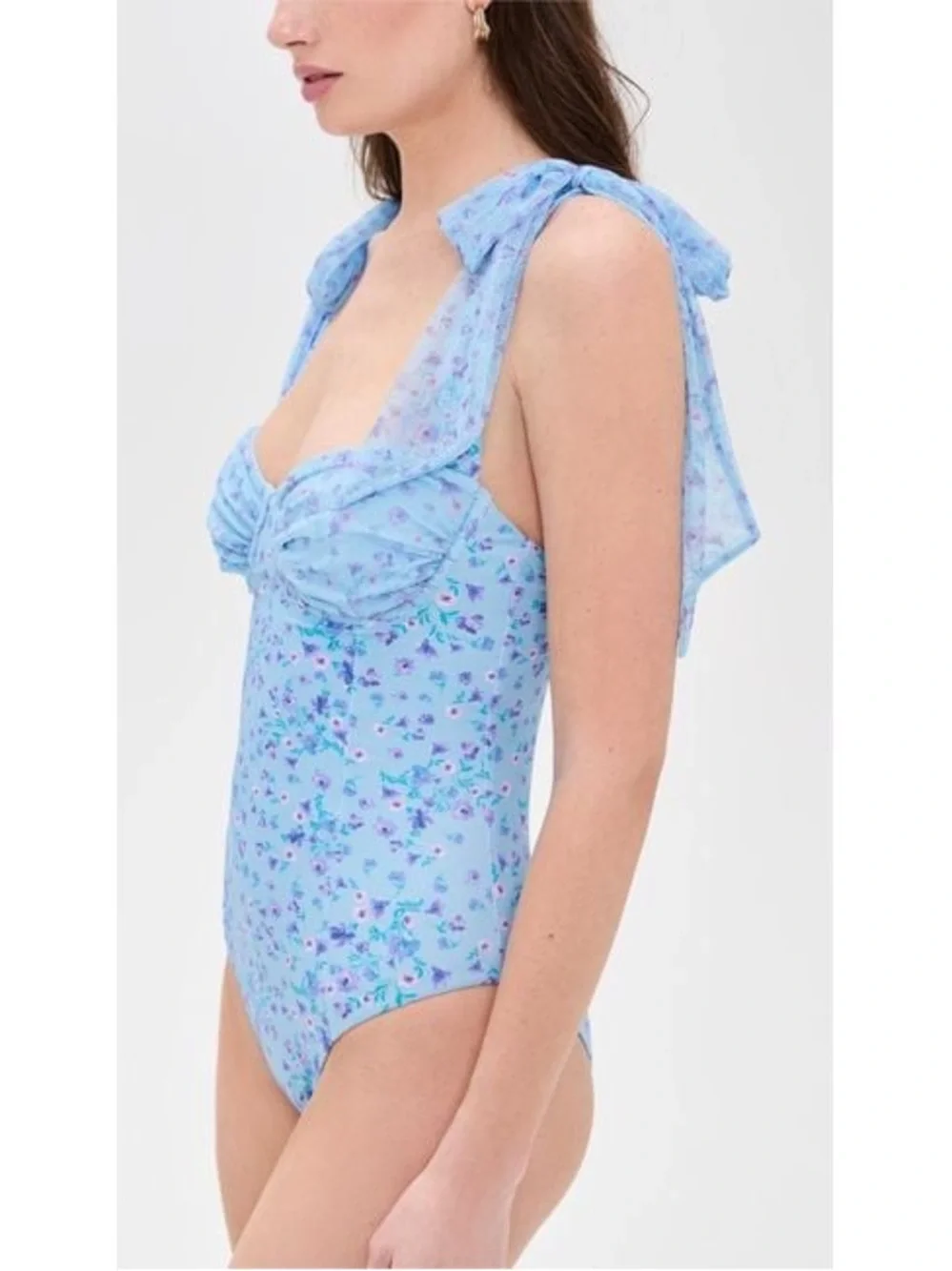 NWT Beach Riot Dede Floral One-Piece Swimsuit Sz XS - Picture 13 of 14